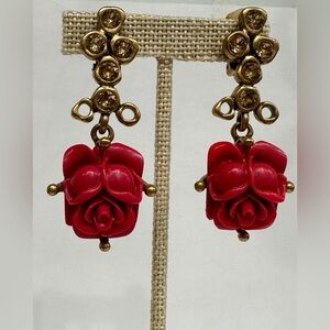Oscar de la Renta earrings/clips new